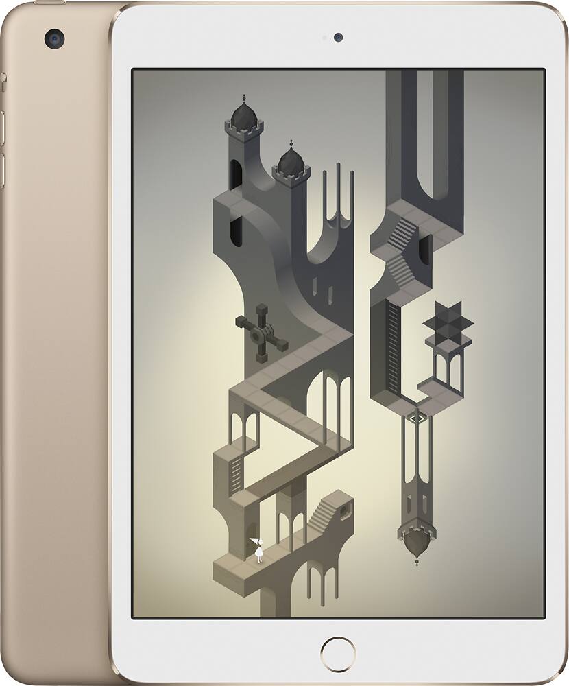 Alt View 17. Apple - Geek Squad Certified Refurbished iPad mini 3 Wi-Fi 16GB - Space Gray.