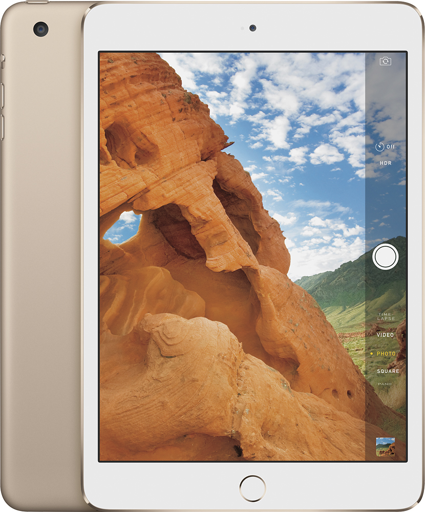sikkerhed leninismen voksen Best Buy: Apple iPad mini 3 Wi-Fi 16GB Gold MGYE2LL/A