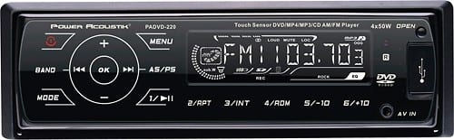 Best Buy: Power Acoustik Car DVD Player 200 W RMS PADVD-220