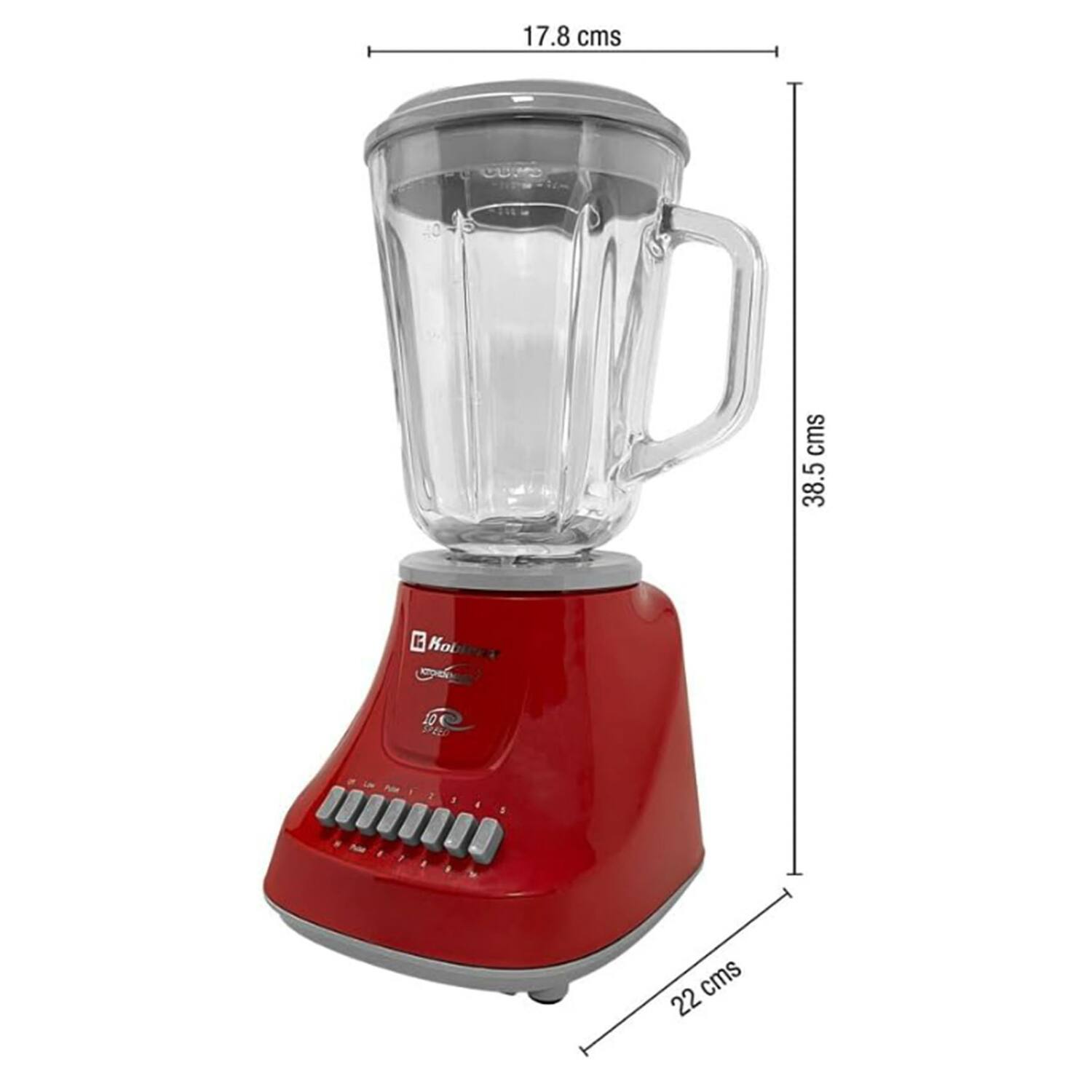 17.8 cms  
38.5 cms  
22 cms