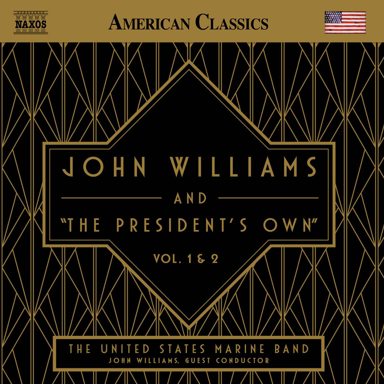 "United States Marine Band - John Williams and ""The President's Own"", Vol. 1 & 2   - COMPACT DISCS [CD]" price history on PriceWatchPro
