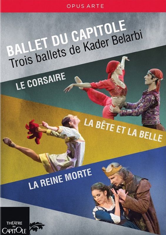 Ballet du Capitole: Le Corsaire/La Bête et la Belle/La Reine Morte [3 Discs] [DVD]
