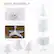 EASY ASSEMBLY
Sectioned Design
Detachable Base