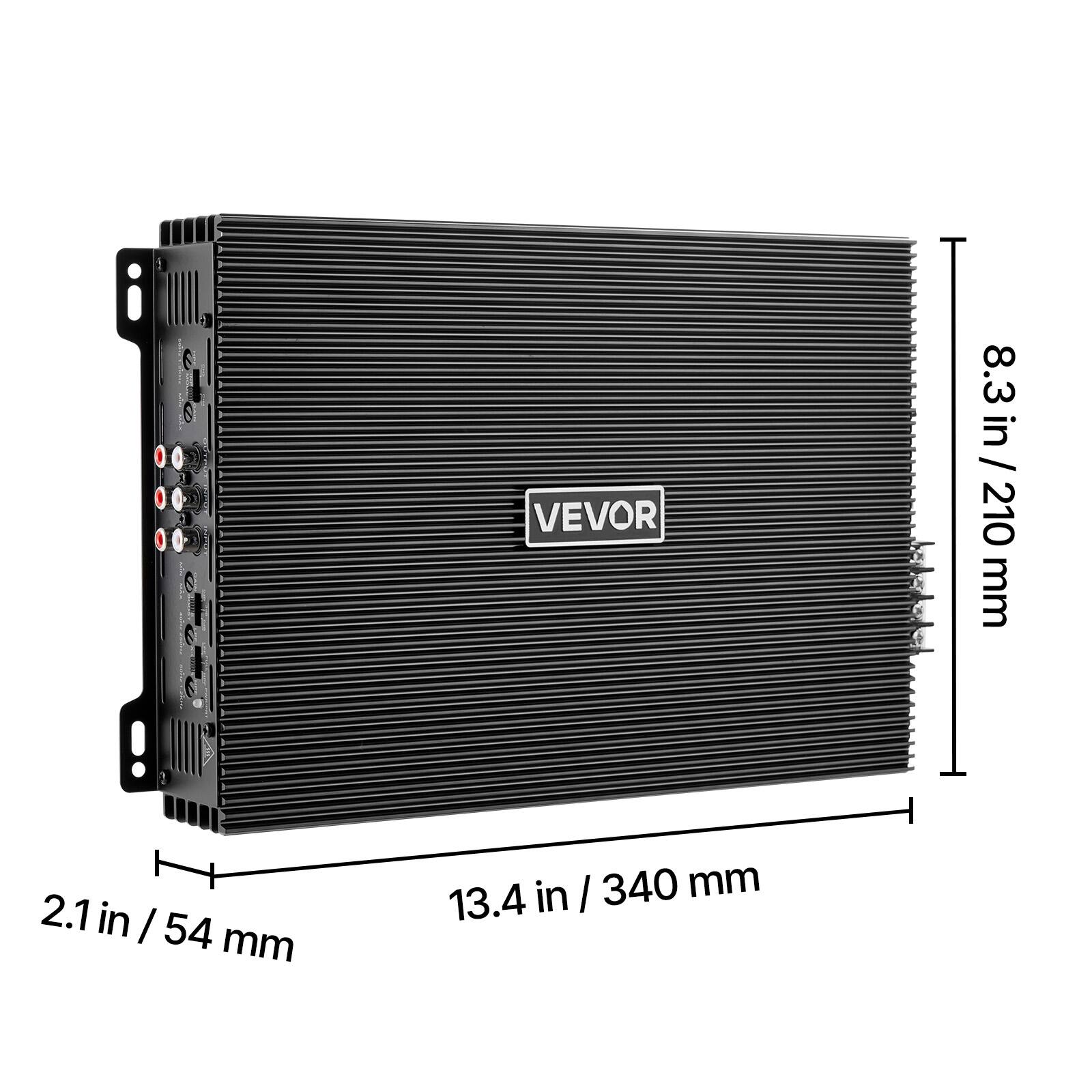 VEVOR  
8.3 in / 8.3 in / 210 mm  
2.1 in / 54 mm  
13.4 in / 340 mm
