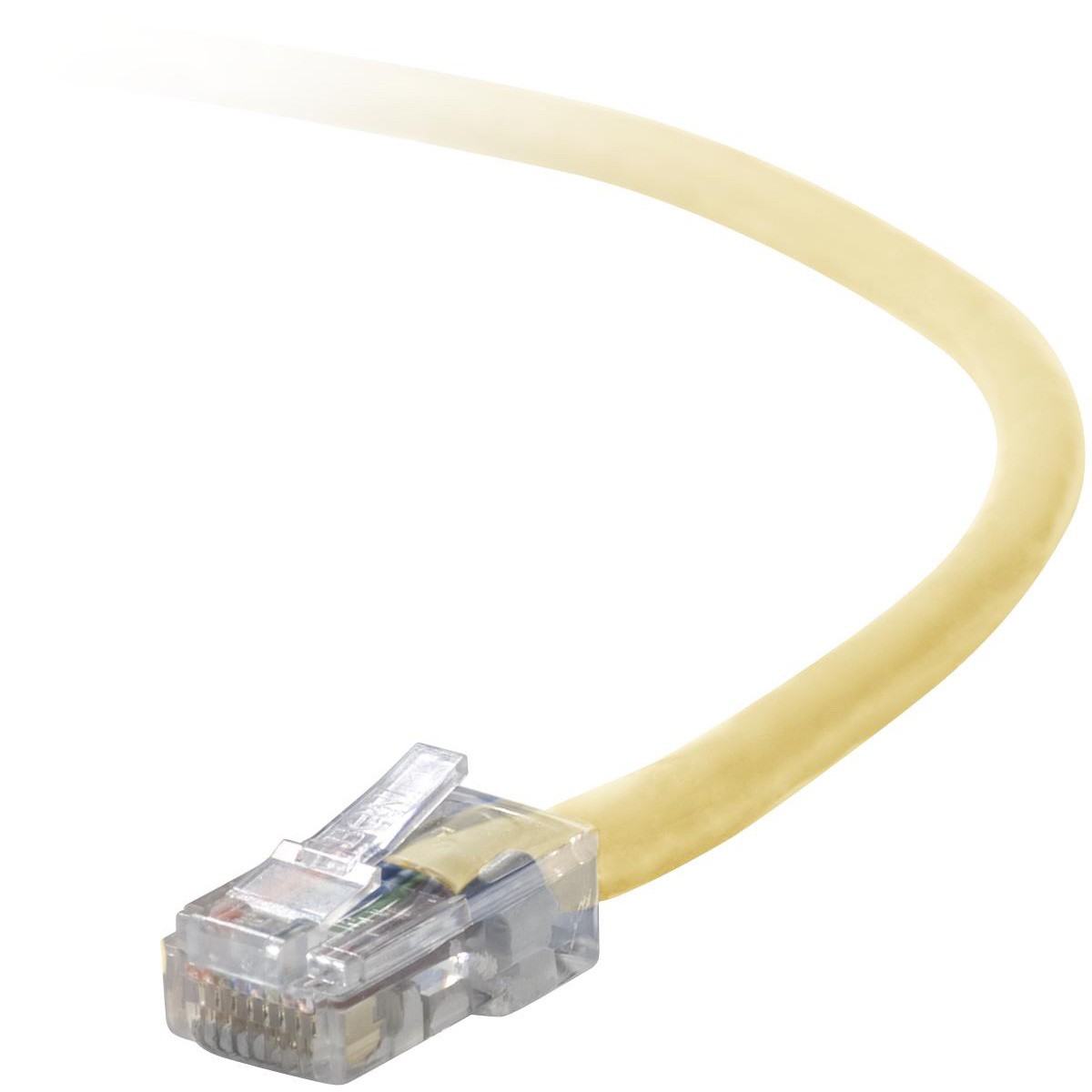 A3L791b01M-YLWS 4054317968238 1m Yellow Belkin Belkin CAT5e UTP Patch Network Cable 