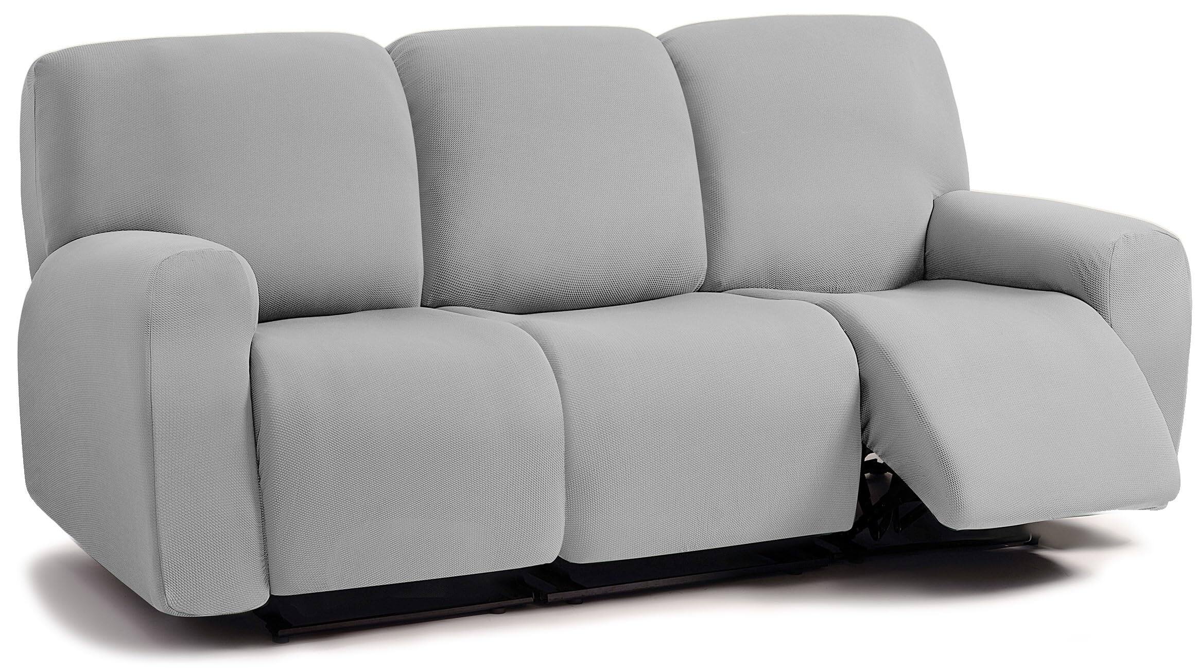 Light Grey 3 Seater Recliner Cover