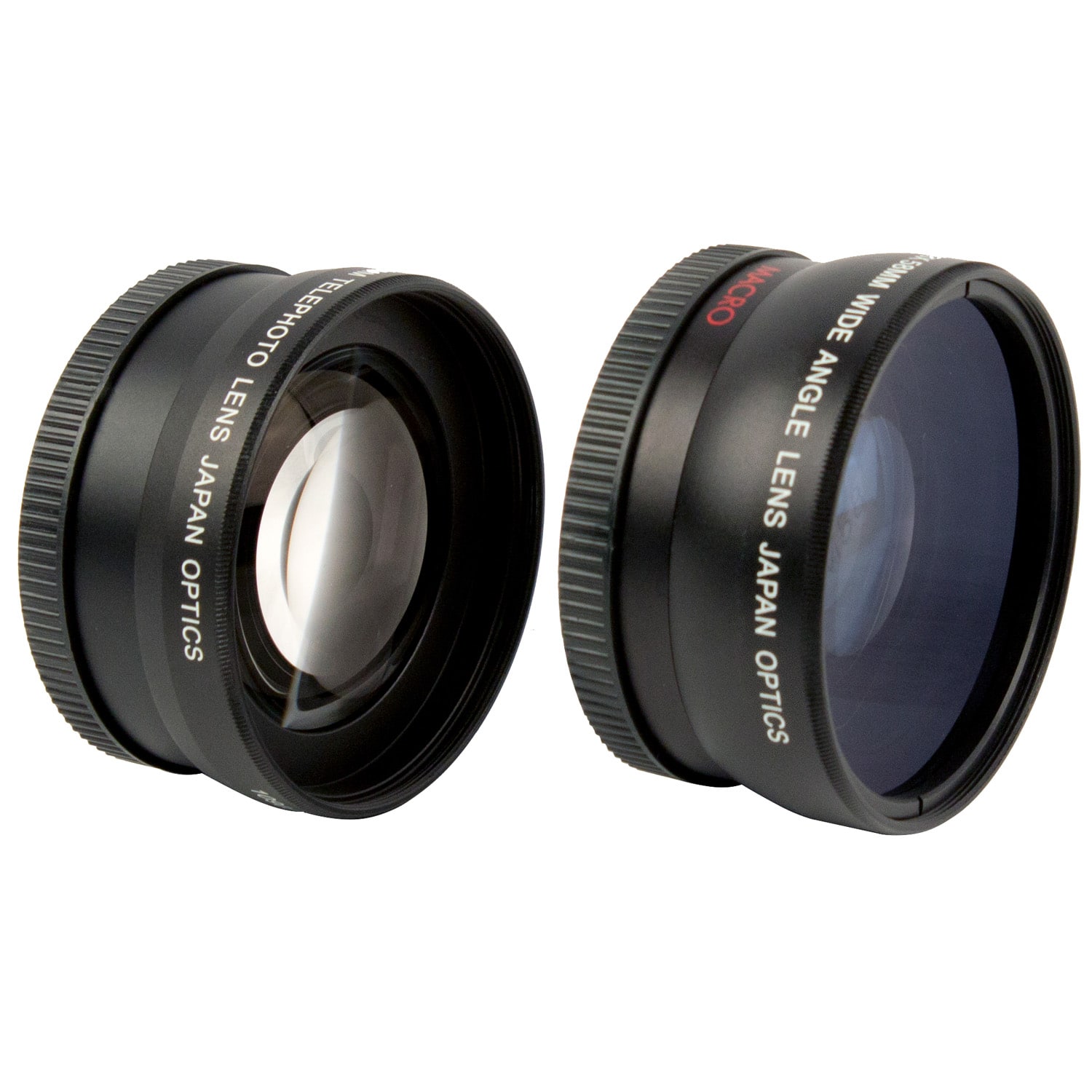 Focus Electronics - Focus Camera 58mm 2-Piece Wide and Tele Lens Set