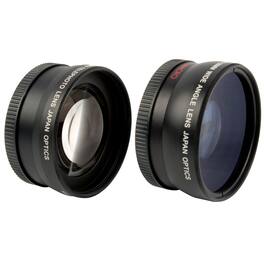 Focus Electronics - Focus Camera 58mm 2-Piece Wide and Tele Lens Set
