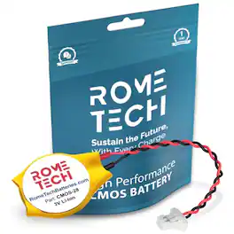 RomeTech - RTC CMOS Battery for HP ProBook 6460b