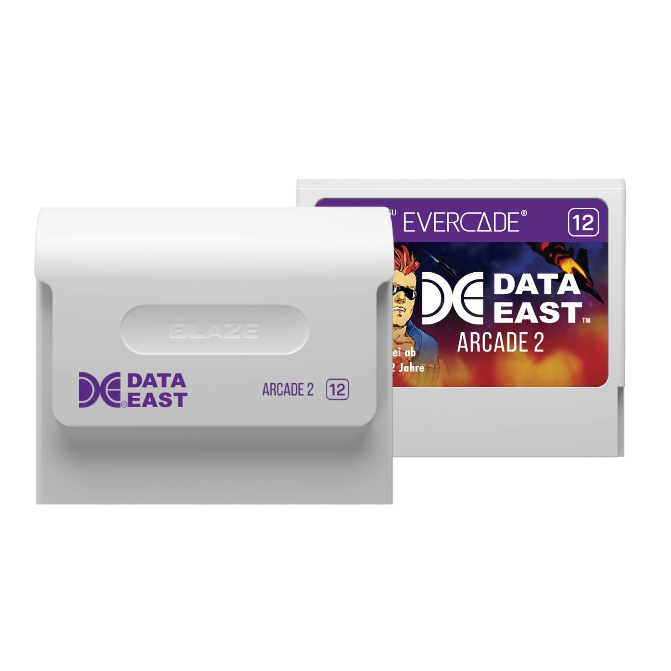 BLAZE DATA EAST ARCADE 2  
EVERCADE DATA EAST ARCADE 2  
12 Jahre ab
