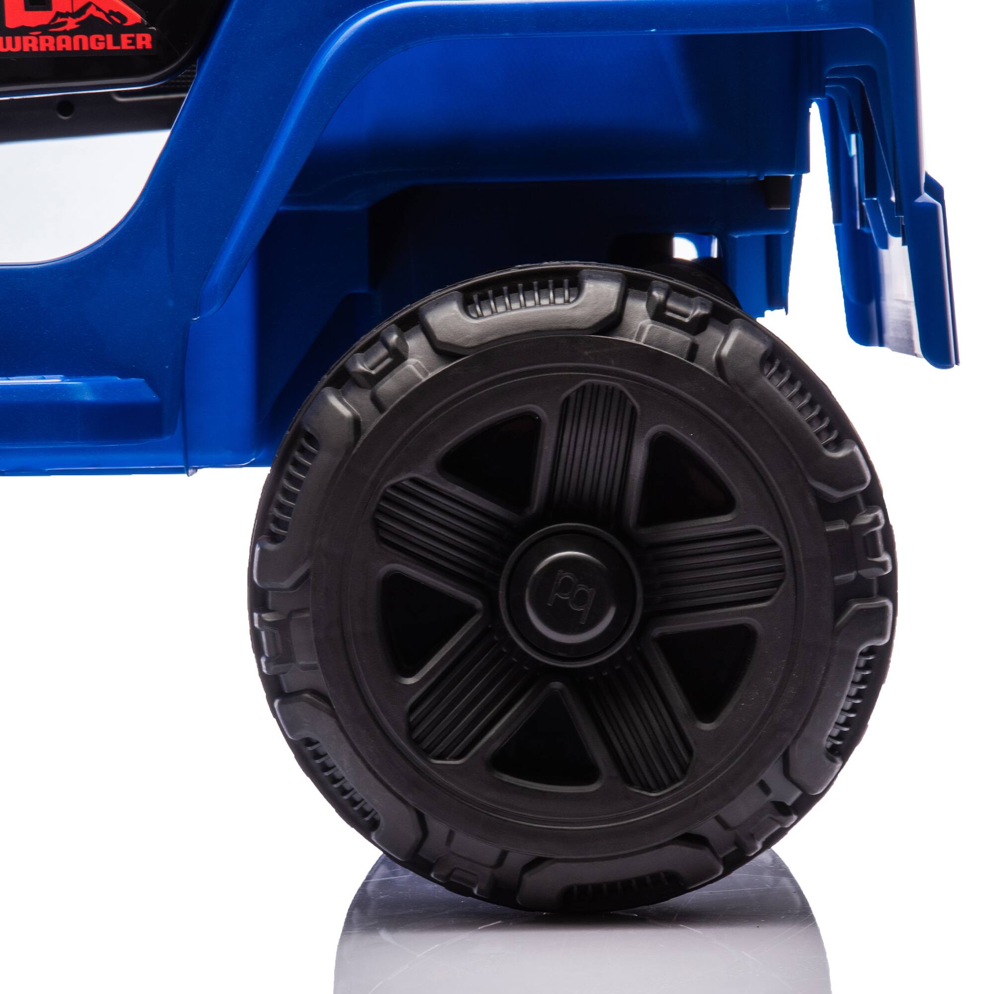 Alt View 1. Aukfa - 12V Kids Ride On Truck - Parent Remote Control, 2WD, Bluetooth, LED Lights, MP3 Player for Ages 1-4.