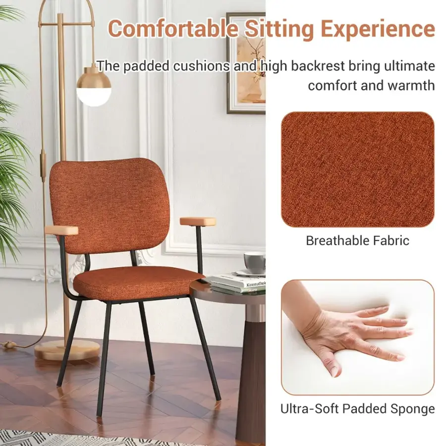 Comfortable Sitting Experience: The padded cushions and high backrest bring ultimate comfort and warmth. Breathable Fabric: Kinemathes Ultra-Soft Padded Sponge.