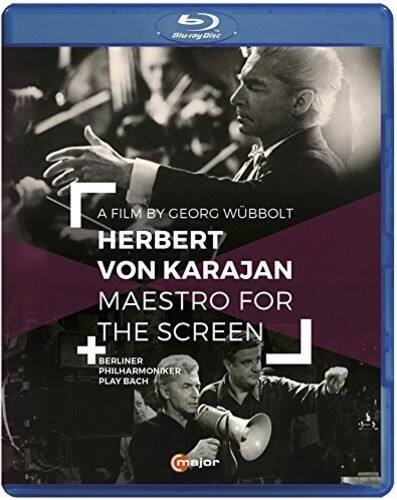 Front. Herbert Von Karajan - Maestro for the Screen   - BLU-RAY.