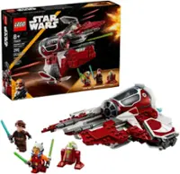 LEGO - Star Wars: The Clone Wars Ahsoka's Jedi Interceptor Spaceship Building Toy 75401 - Front_Zoom