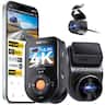 Vantrue - S1 Pro Max 4K+2.5K Dash Cam Front and Rear, ADAS & BSD, Dual STARVIS 2, Night Vision, Parking Mode, 5G WiFi - Black