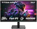 Titan-army - P2510HS 24.5” Gaming Monitor, CSOT Fast IPS 1ms GTG 300Hz 1920×1080 FHD FreeSync 121% sRGB with HDR400 - Black