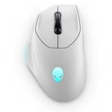 Alienware - AW620M Optical Gaming Mouse for PC with 7 Programmable Buttons - Wireless - Lunar Light