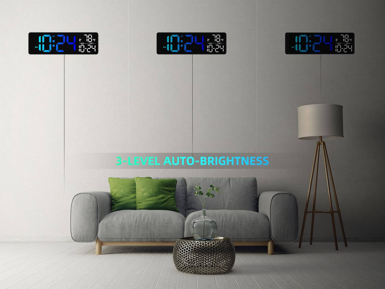 3-LEVEL AUTO-BRIGHTNESS