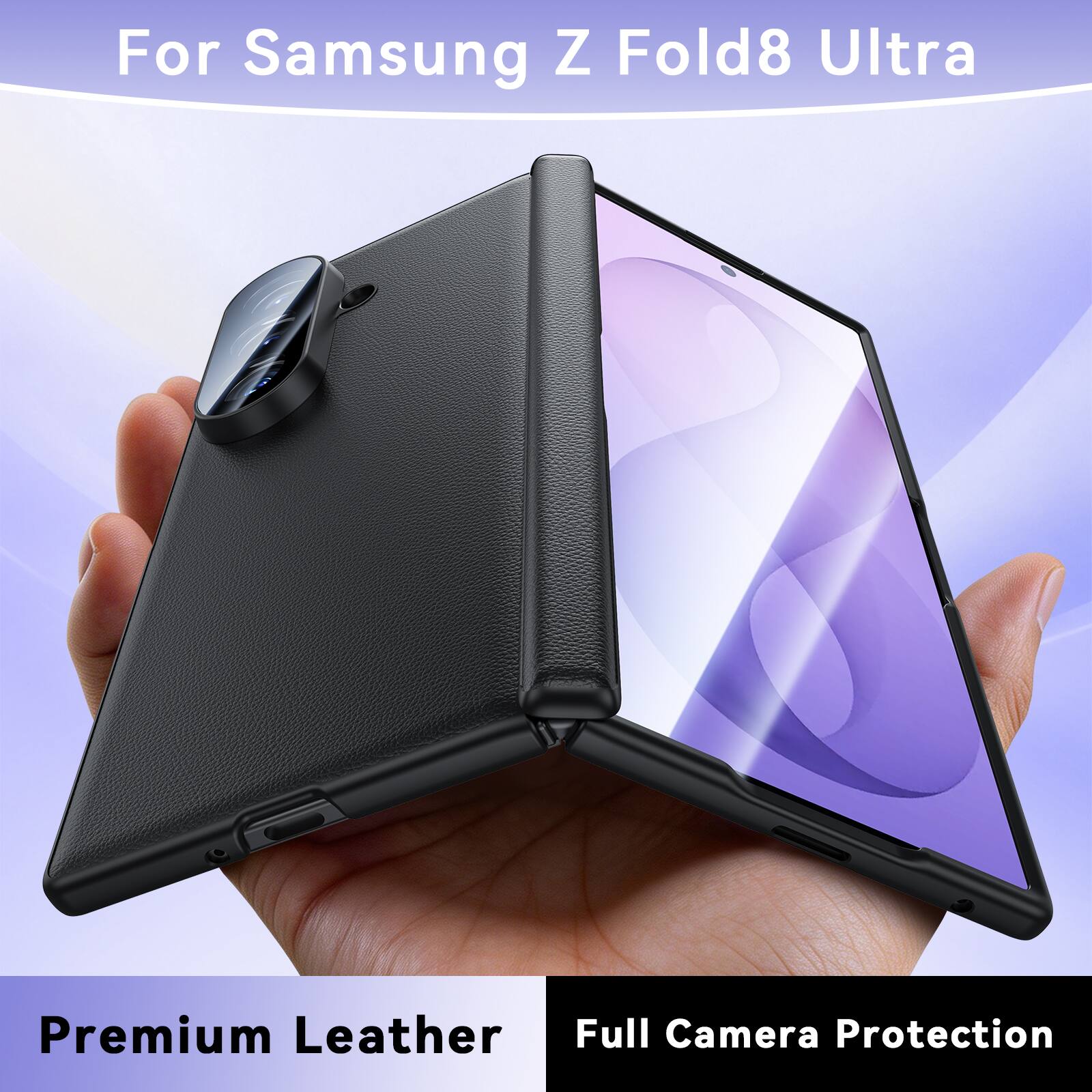 For Samsung Z Fold8 Ultra

Premium Leather Full Camera Protection