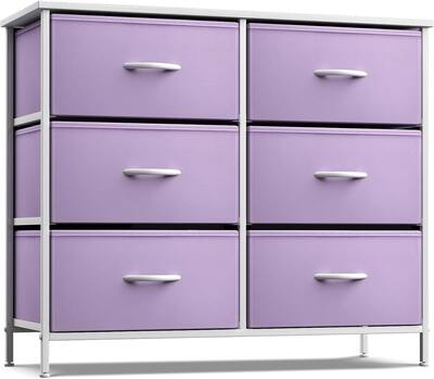 Sorbus Dresser with 6 Drawers, Furniture Storage Tower Unit for Bedroom, Hallway, Closet Wood Top Fabric Drawers Chest Purple DRW-CU6 - Best Buy Sorbus Dresser with 6 Drawers, Furniture Storage Tower Unit for Bedroom, Hallway, Closet Wood Top Fabric Drawers Chest Purple DRW-CU6 - Best Buy