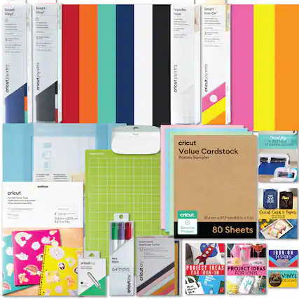 Grouped and corrected text:
1. Smart Vinyl - 3 in 1 - 7 in. - 4 in. - cricutjoyxtra
2. Transfer Tape - 1 in. - DE - 1 in. - cricutjoyxtra
3. Smart Iron-On - med/now - 3 in. - 1 in. - cricutjoyxtra
4. Cricut Value Cardstock - 8.5 in. x 11 in. - cricutjoyxtra
5. Getting Started Guide - 1 in. - cricutjoyxtra
6. Genuine Cricut Card & Paper - 8.5 in. x 11 in. - cricutjoyxtra
7. Project Ideas for Iron-On for Vinyl - 19.0 ft. - cricutjoyxtra
8. Project Ideas for Vinyl - cricutjoyxtra
9. Cricut Joy Xtra - cricutjoyxtra
10. Cricut Joy Xtra - cricutjoyxtra
11. Cricut Joy Xtra - cricutjoyxtra
12. Cricut Joy Xtra - cricutjoyxtra
13. Cricut Joy Xtra - cricutjoyxtra
14. Cricut Joy Xtra - cricutjoyxtra
15. Cricut Joy Xtra - cricutjoyxtra
16. Cricut Joy Xtra - cricutjoyxtra
17. Cricut Joy Xtra - cricutjoyxtra
18. Cricut Joy Xtra - cricutjoyxtra
19. Cricut Joy Xtra - cricutjoyxtra
20. Cricut Joy Xtra - cricutjoyxtra
21. Cricut Joy Xtra - cricutjoyxtra
22. Cricut Joy Xtra - cricutjoyxtra
23. Cricut Joy Xtra - cricutjoyxtra
24. Cricut Joy Xtra - cricutjoyxtra
25. Cricut Joy Xtra - cricutjoyxtra
26. Cricut Joy