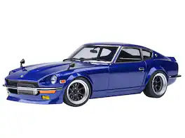 Nissan Fairlady Z RHD "Akuma No Z" Blue Metallic "Wangan Midnight - Comic #1 Version" Manga 1/18 Model Car by Autoart