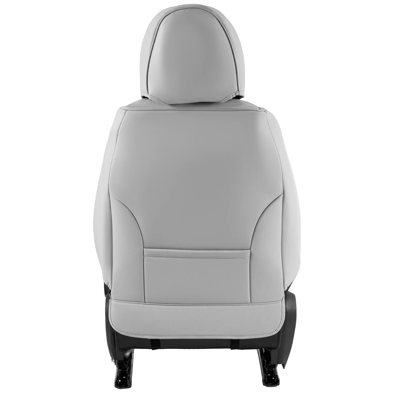 Alt View 5. VEVOR - Seat Covers, Universal Car Seat Covers Full Set Seats, Front and Rear Seat, 13pcs Faux Leather Seat Cover, Full Enclosed - Gray.