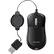 Alt View Standard 20. Belkin - Retractable Mouse - Black.
