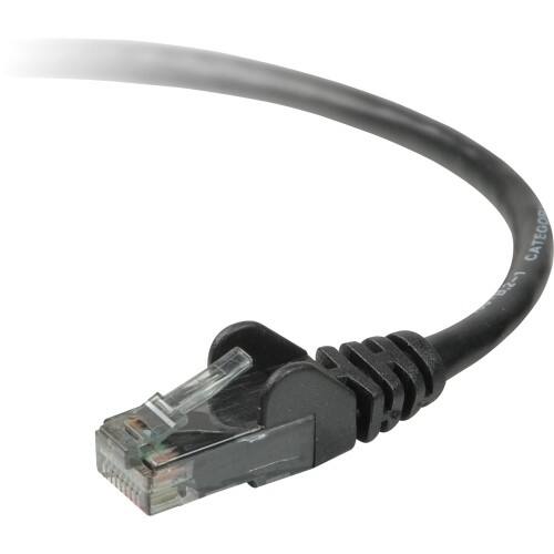 Best Buy Belkin Cat.5e UTP Patch Cable Black TAA79110BLKS