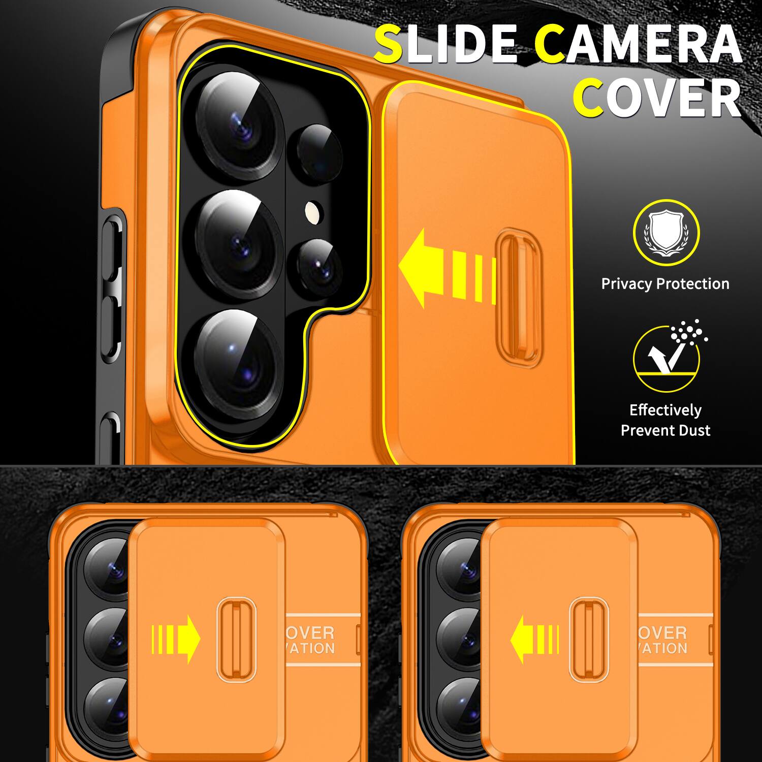 SLIDE CAMERA COVER

Privacy Protection  
Effectively Prevent Dust