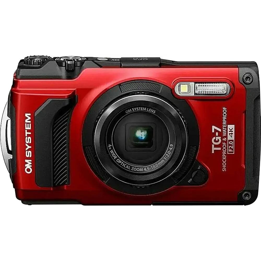 OM SYSTEM OM SYSTEM LENS 4x WIDE 1:2.0-4.9 OPTICAL ZOOM 4.5-18.0mm WATERPROOF 4K TG-7 & F2.0 SHOCKPROOF