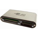 Front Standard. Cables Unlimited - All in one USB 2.0 External Card Reader.