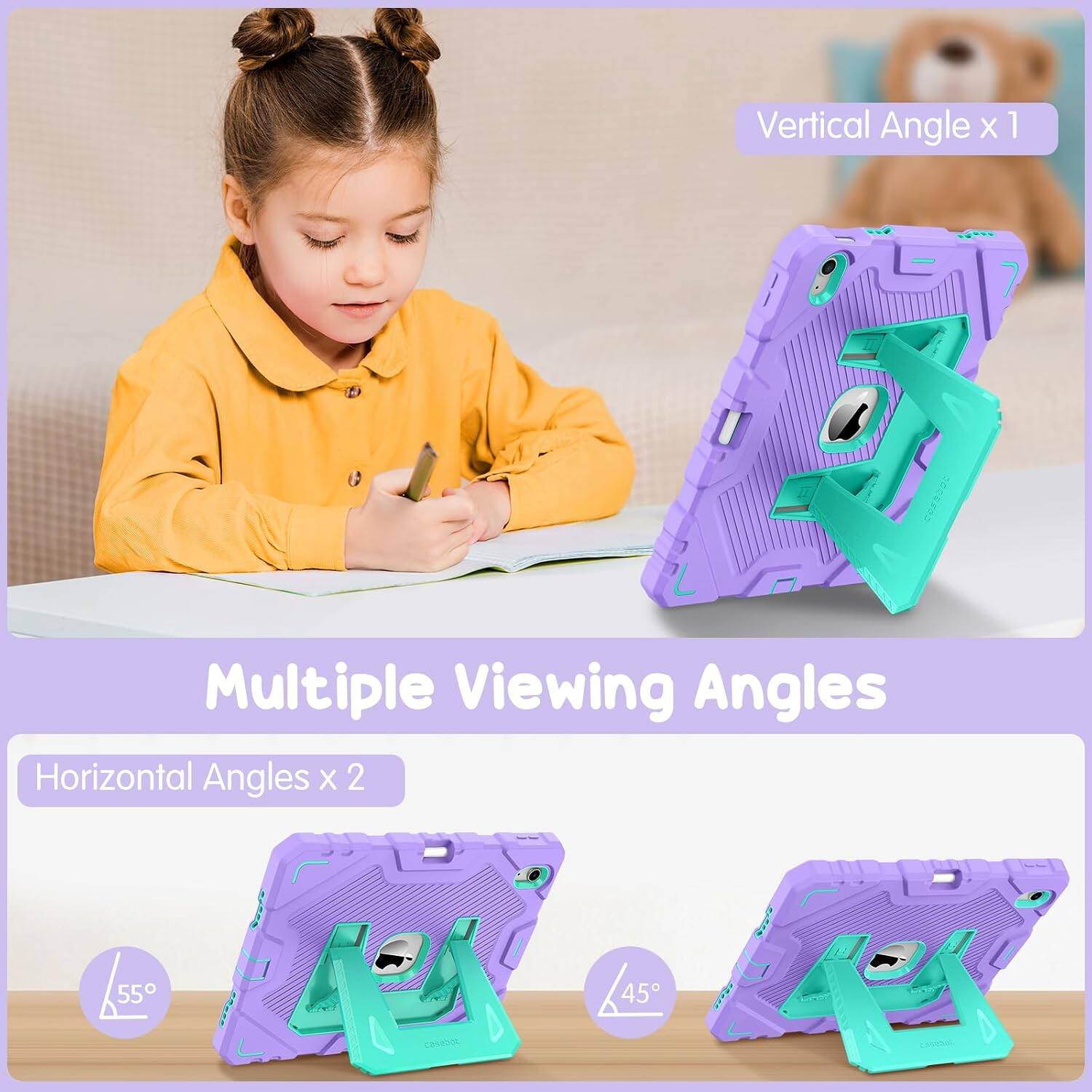 Vertical Angle x 1  
Multiple Viewing Angles  
Horizontal Angles x 2  
55° 145° 45°