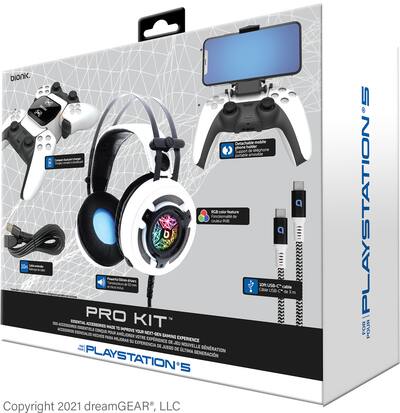 Bionik BNK 9083 PS5 Pro Kit Essential Accessories Headset, Charge Bionik BNK 9083 PS5 Pro Kit Essential Accessories Headset, Charge