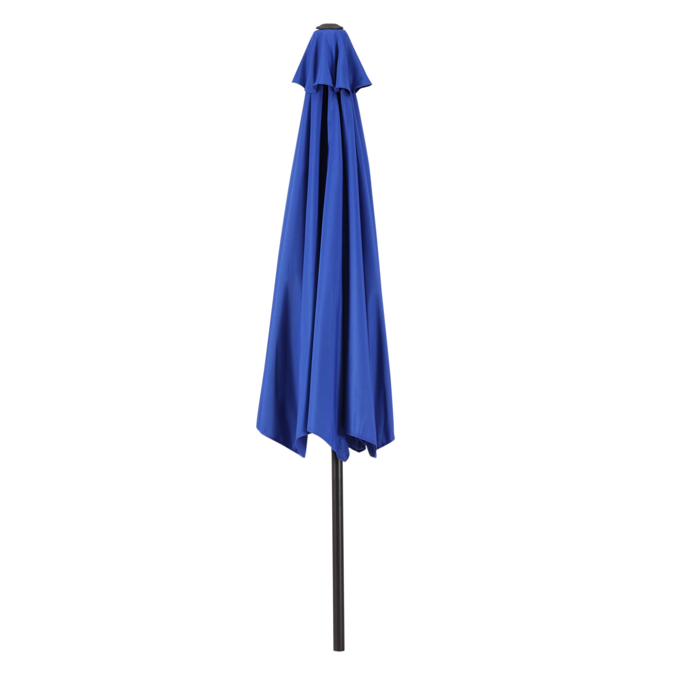 Alt View 1. WestinTrends - WestinTrends Paolo 9 ft. Patio Table Umbrella with tilt and crank features - Royal Blue.