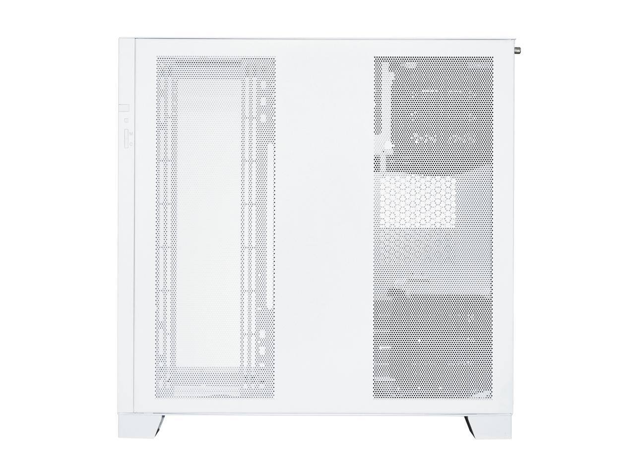 Alt View 3. Lian Li - o11 dynamic evo xl o11dexl white aluminum / steel / tempered glass atx m - White.