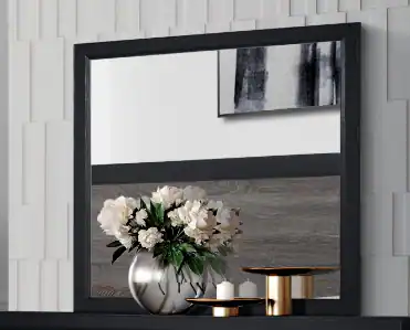 Angle. APRILSOUL - SOLUTO GREY AND BLACK MIRROR.