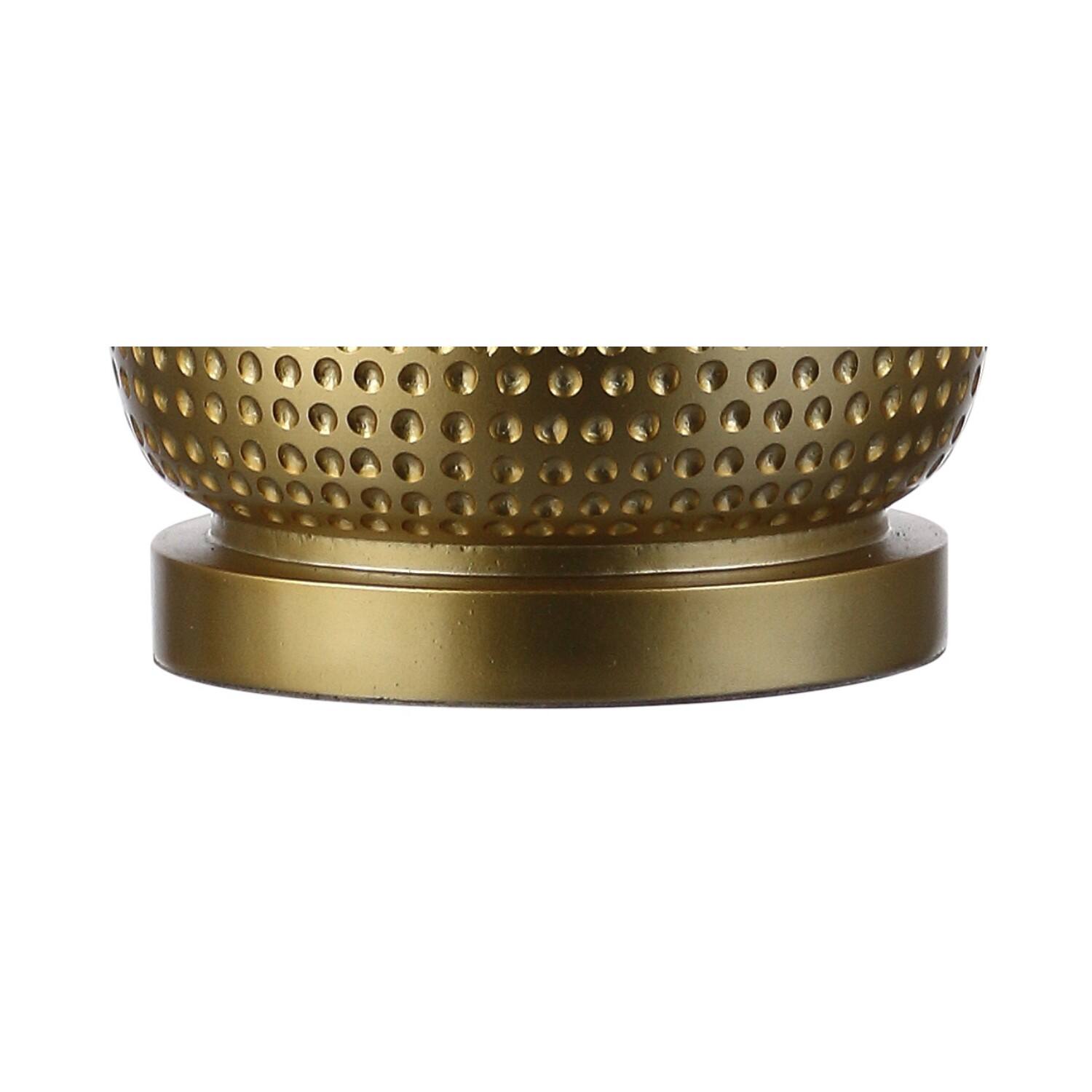 Alt View 7. Jonathan Y - Sophia 30" Resin LED Table Lamp, Gold - Gold.