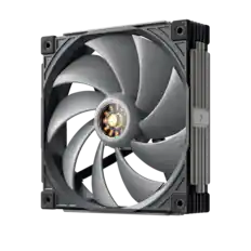 Front. Sudokoo - MACH140 140mm Performance PWM Fan - Black.