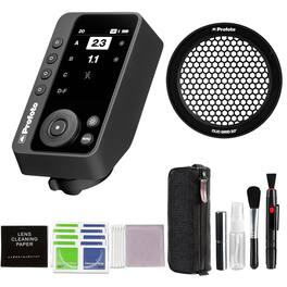Connect Pro Remote for Fujifilm Bundle with Profoto Clic Grid 20, and Additional Accessories - Black