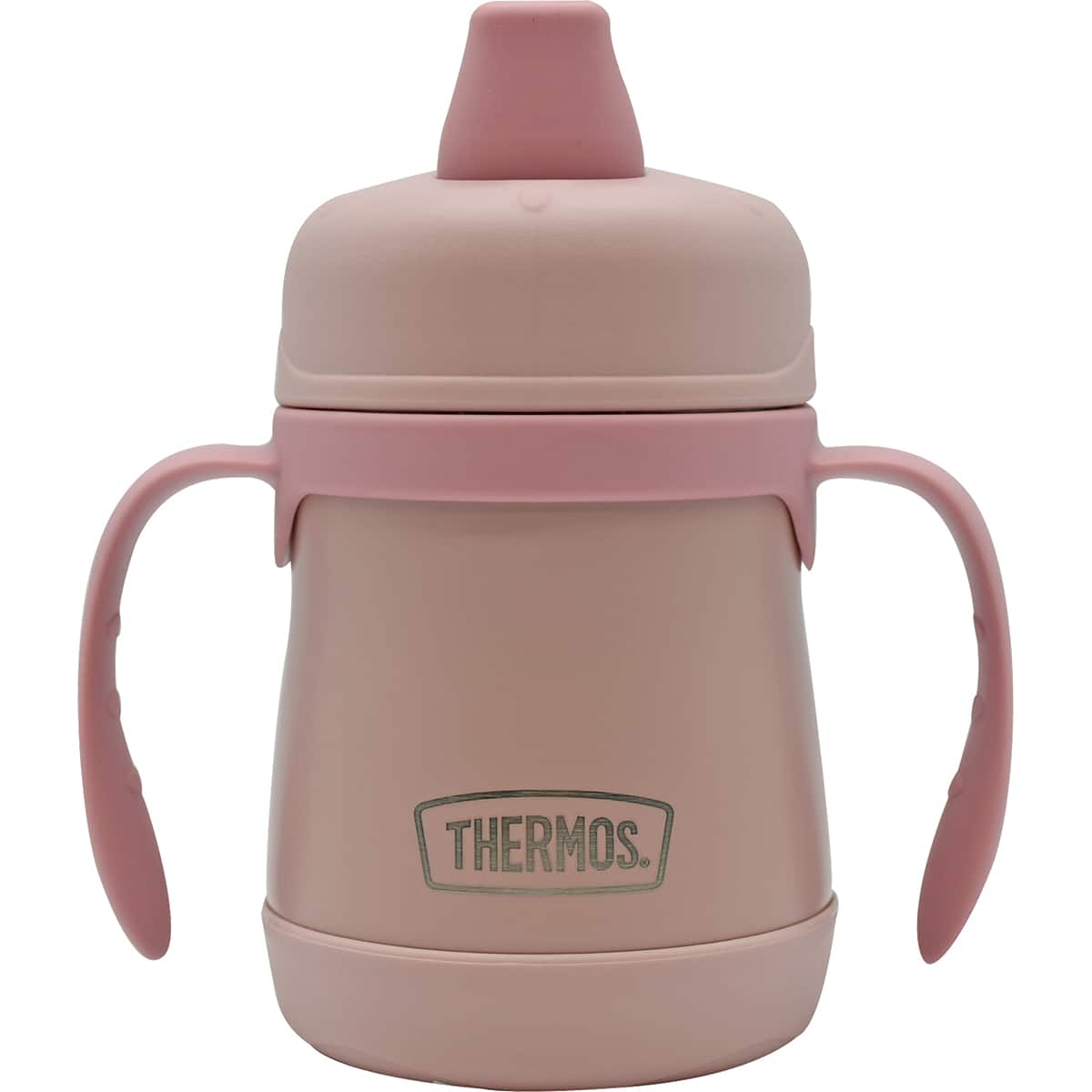 Thermos - Baby 7 oz. Vacuum Insulated Stainless Steel Sippy Cup w/ Handles - Rose