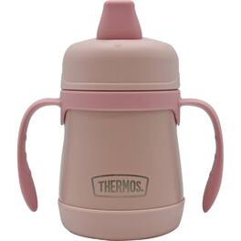 Thermos - Baby 7 oz. Vacuum Insulated Stainless Steel Sippy Cup w/ Handles - Rose