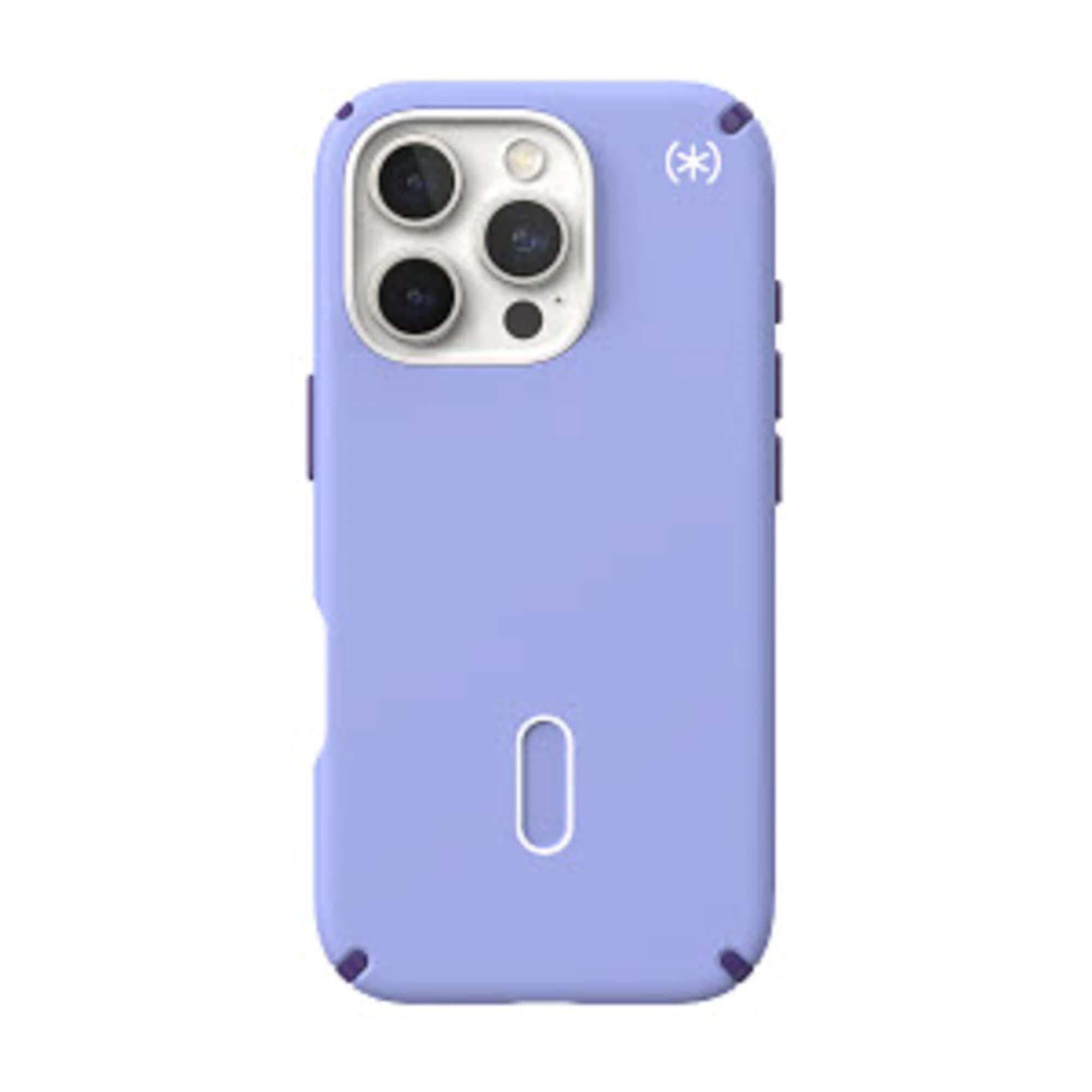 Speck - Presidio2 Pro ClickLock Case with MagSafe for Apple iPhone 16 Pro - Future Lavendar - Front_Zoom