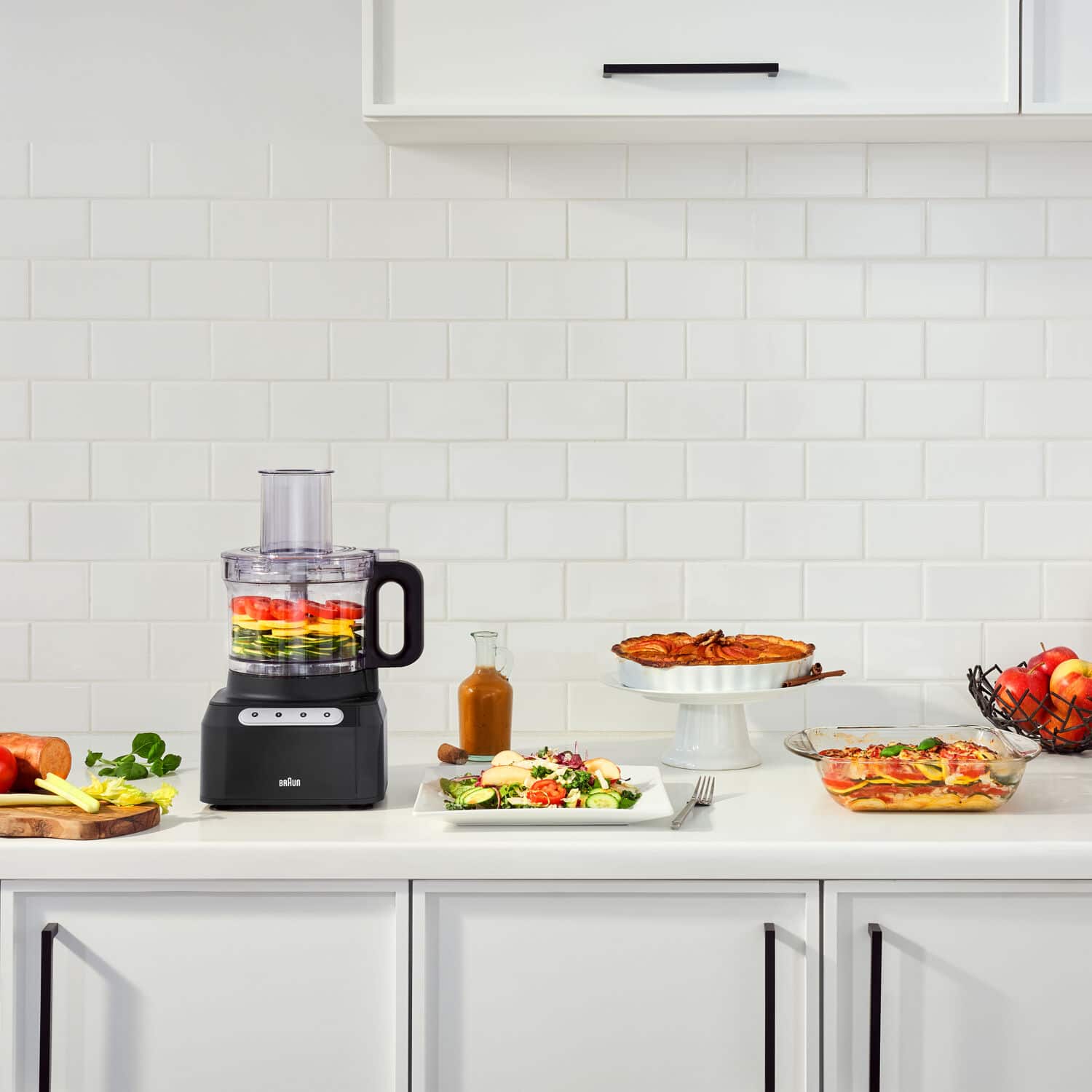 Alt View 18. Braun - Braun 8 Cup Food Processor - Black.