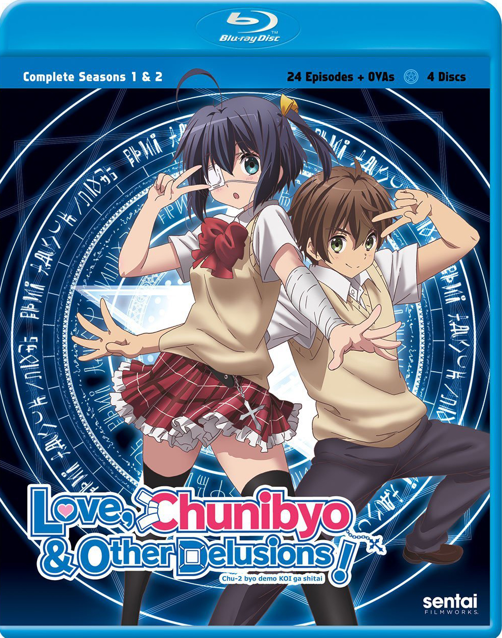 Love Chunibyo and Other Delusions Season 1 and 2 Limited Editions LIKE NE.....
