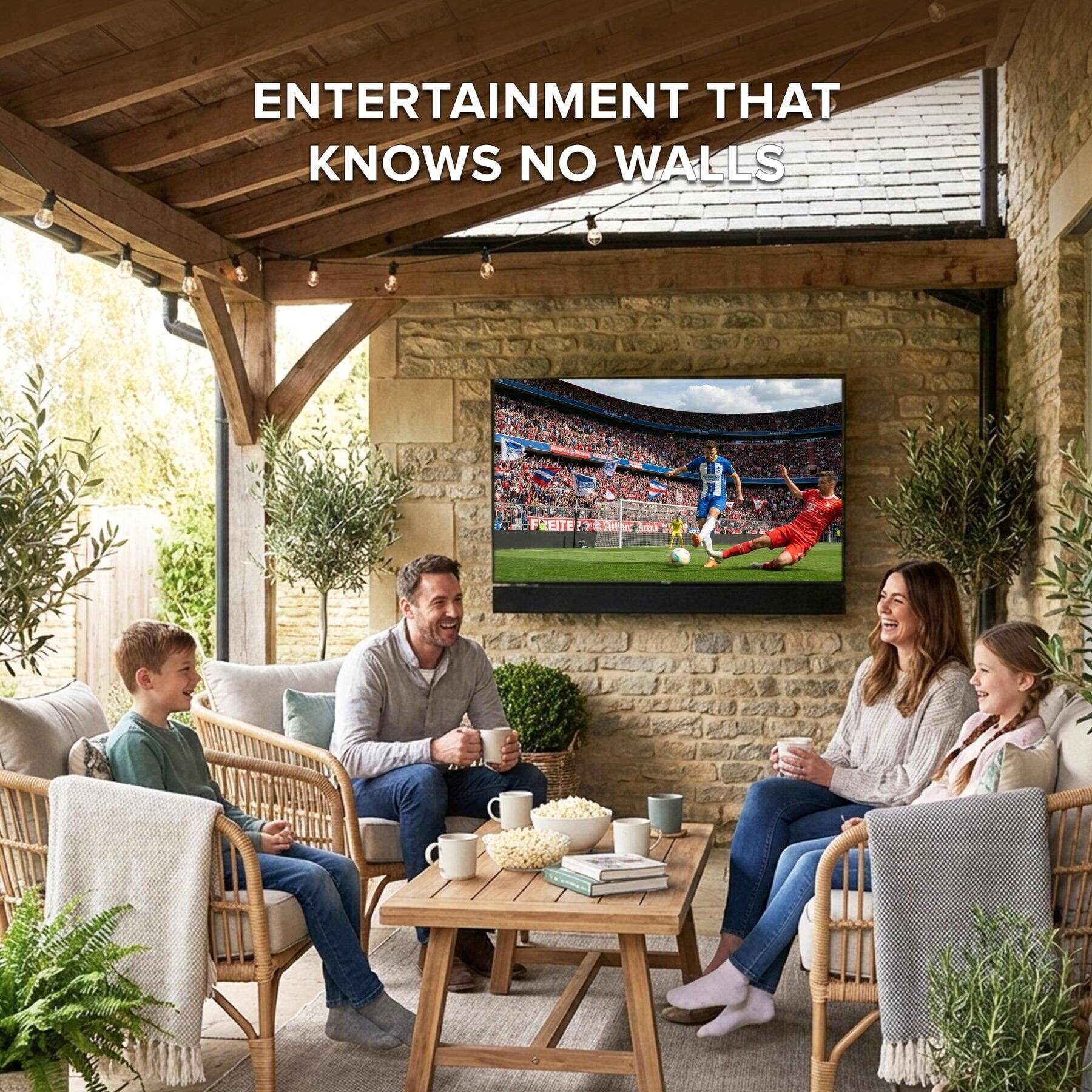 ENTERTAINMENT THAT KNOWS NO WALLS