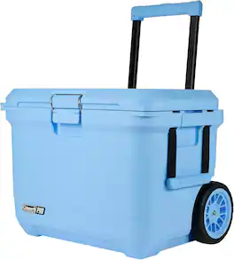 Coleman - Pro 55-Quart Hard Cooler - Blue Sky