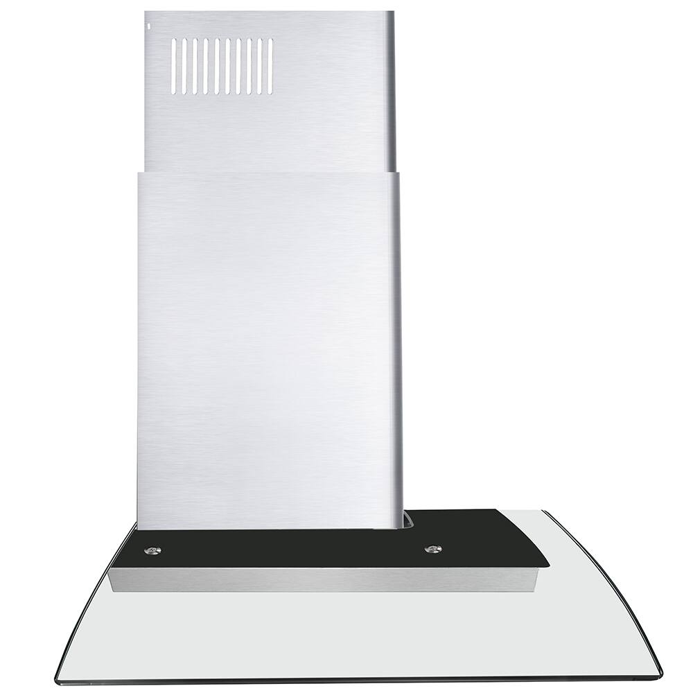 Alt View 4. COSMO - COS-668AS900 36 in. Vista Collection 380 CFM Ducted Wall Mount Range Hood, Touch Controls, LED Lights - Stainless Steel.
