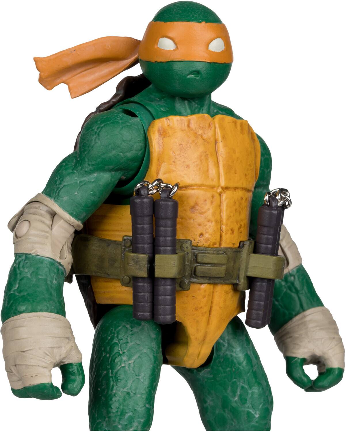 Alt View 4. McFarlane Toys - McFarlane Toys - Teenage Mutant Ninja Turtles - Page Punchers -Michelangelo 5" Action Figure With - COLLECTIBLES - Multicolor.