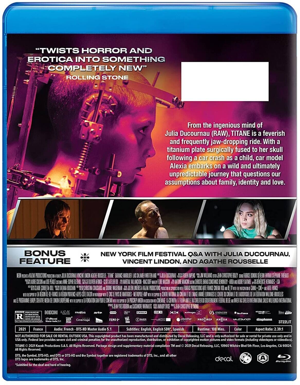 Alt View 1. Titane   - BLU-RAY.